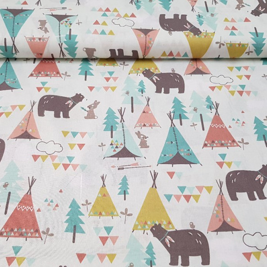 Algodón Tiendas Tipi Animales Algodón Tiendas Tipi Animales