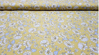 Algodón Flores Blancas Algodón Flores Blancas