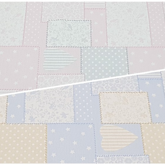 Piqué Dibujo Patchwork Piqué Dibujo Patchwork