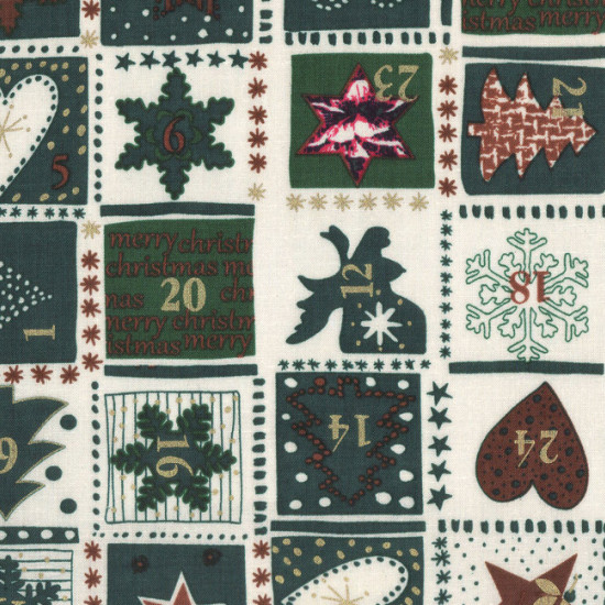 Patchwork Navidad Adviento Patchwork Navidad Adviento